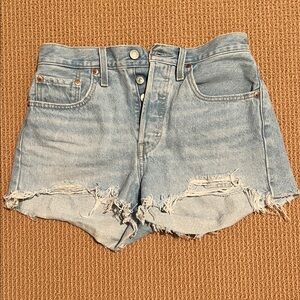 Levi’s 501 Original Cutoff Denim Shorts
